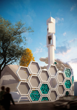 arash-g-tehrani-qods-mosque-renovation-islamic-pattern-tehran-designboom-01
