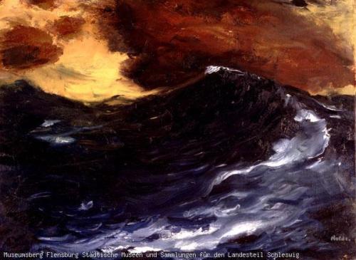 The wave Emil Nolde