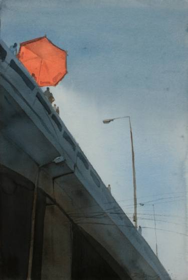 composing red with blue and grey Prashant Prabhu