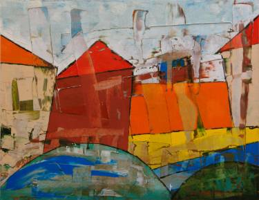 River Prjagka Embankment Vyacheslav Berechinskiy