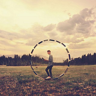 joel robison sourrounded by knowledge