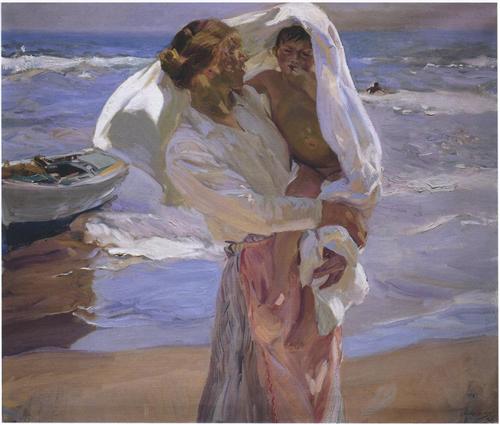 just-out-of-the-sea-1915 sorolla