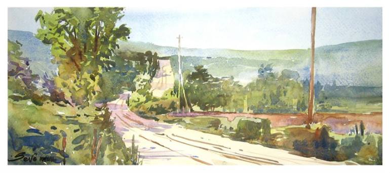 serbian rural landscape