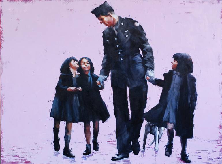 a soldier come from the war