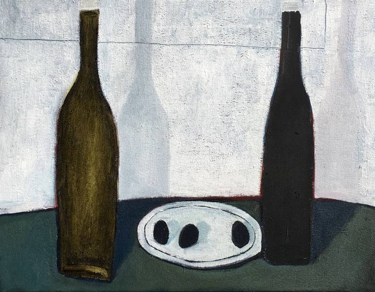 oil vinegar and three olives